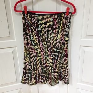 Lily Colorful Black & Pastel Skirt